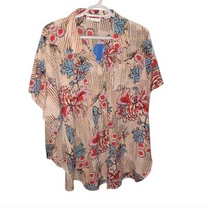 Cupshe Floral Blouse NWT Size S